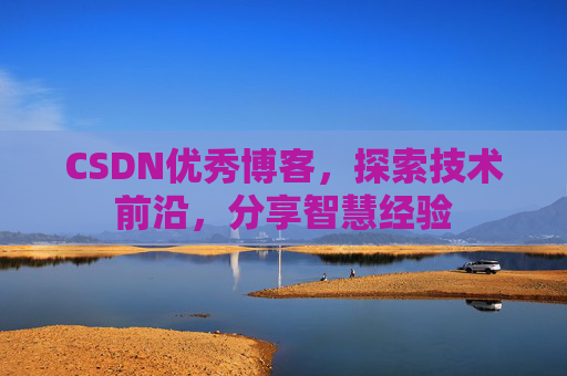 CSDN优秀博客,探索技术前沿,分享智慧经验